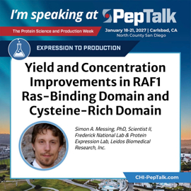 CHI’s PepTalk – The Protein Science and Production Week